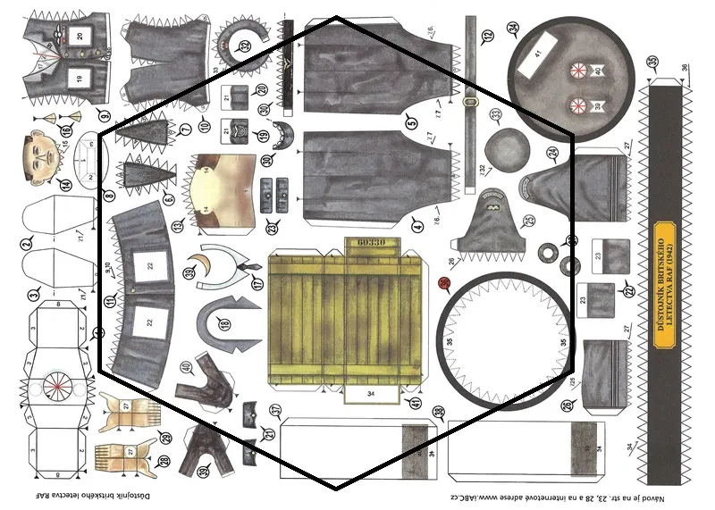 Dôstojník Anglického letectva RAF 1942